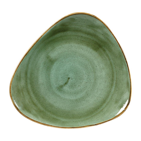 Churchill Stonecast Triangular Plates Samphire Green 311mm (Pack of 6)