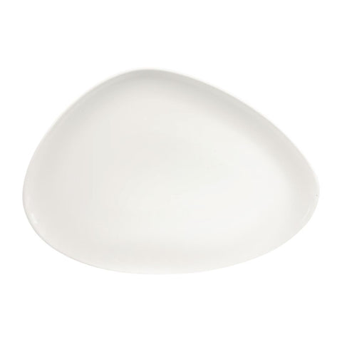 Churchill Chefs Plates Triangular Plates White 356mm (Pack of 6)