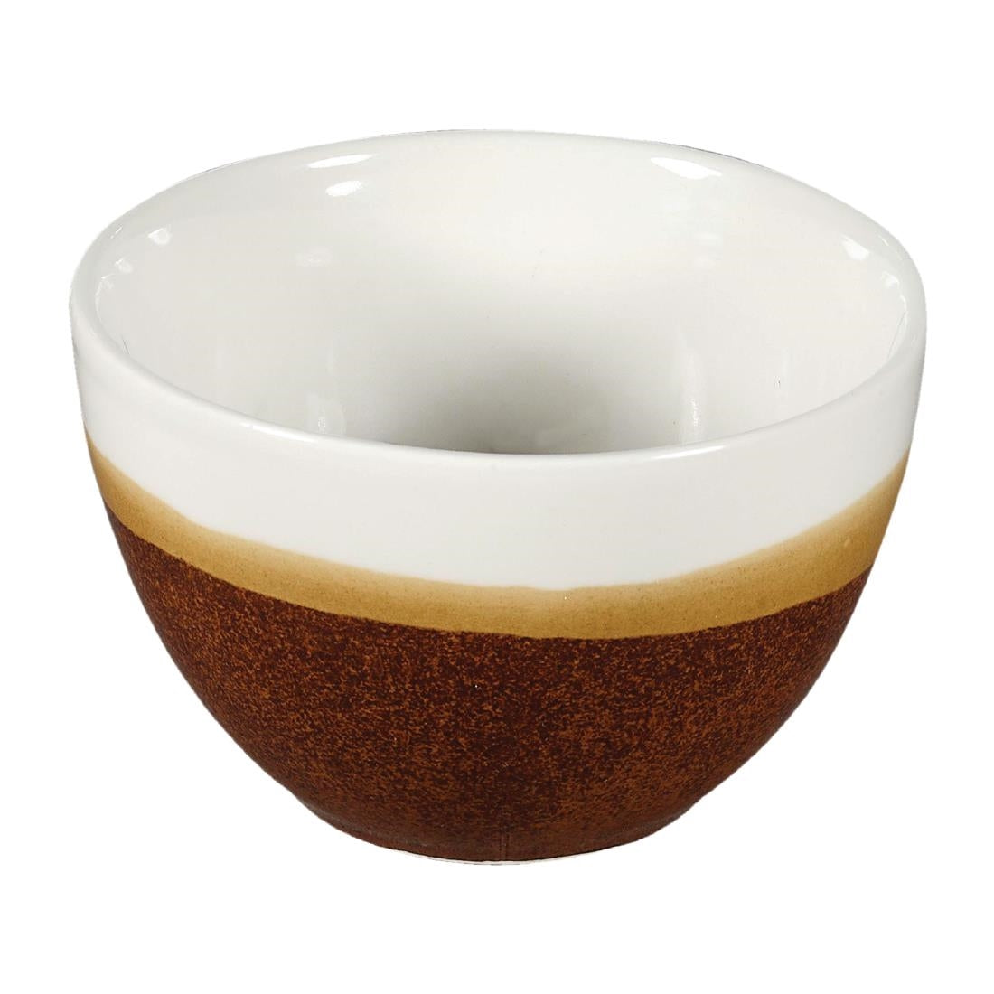 Churchill Monochrome Profile Open Sugar Bowls Cinnamon Brown 230ml (12 Pack)