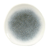 Churchill Studio Prints Raku Round Trace Plates Topaz Blue 186mm (Pack of 12)