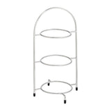 Utopia Chrome Three Tier Cake Stand 200mm