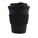 Ecoffee Cup Bamboo Reusable Coffee Cup Kerr & Napier Black 12oz