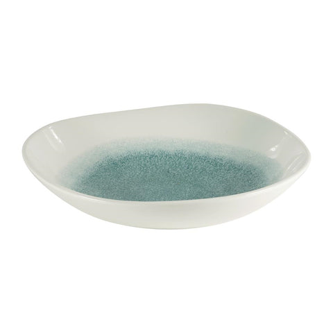 Churchill Raku Lotus Bowl Jade Green 235mm (Pack of 12)