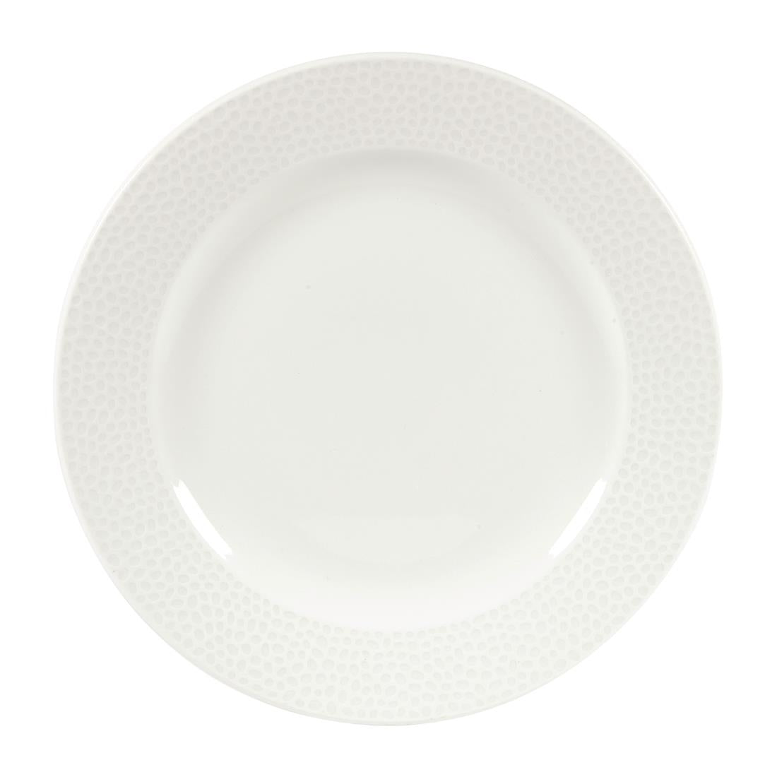 Churchill Isla Plates White 210mm (12 Pack)