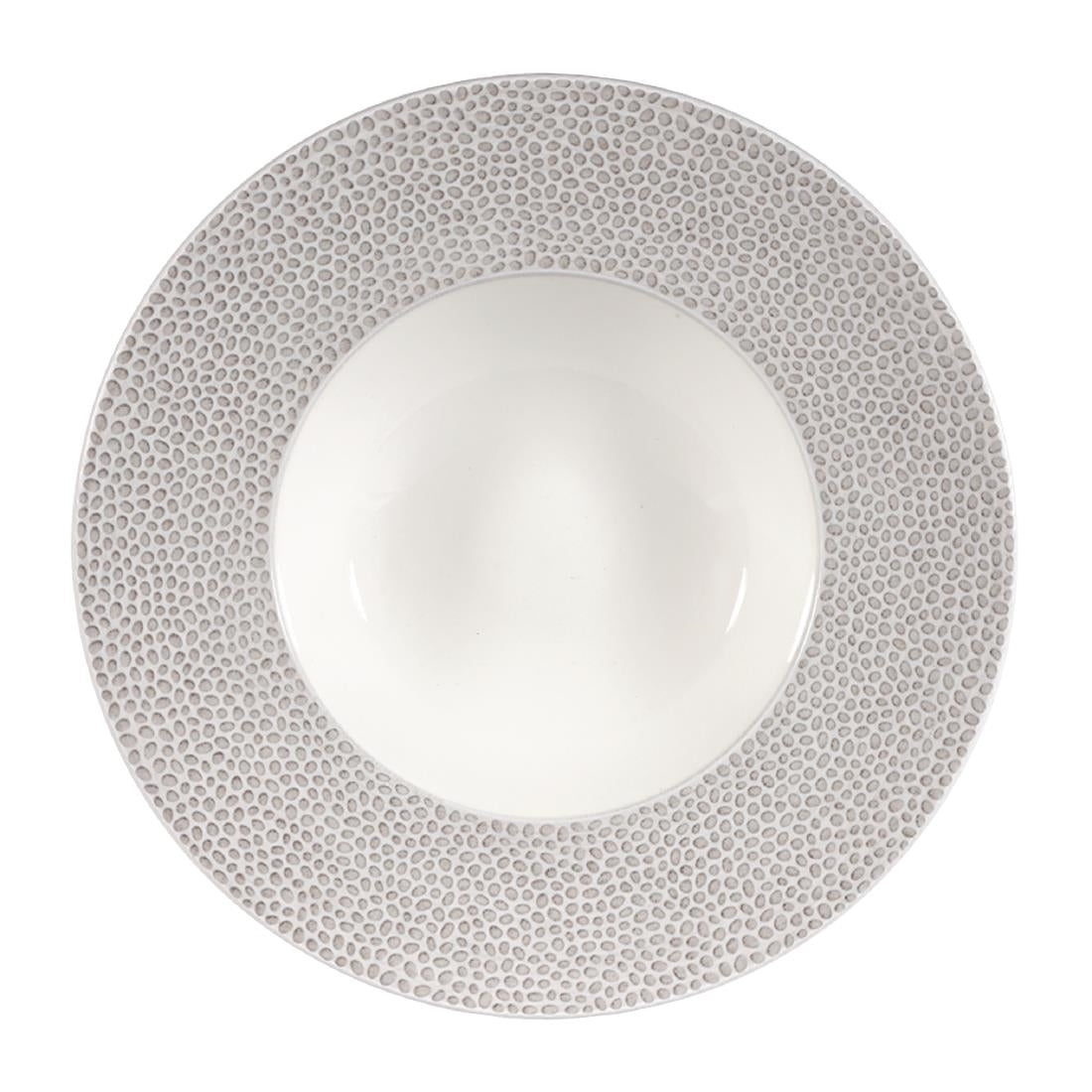 Churchill Isla Wide Rim Bowls Shale Grey 280mm (12 Pack)