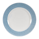 Churchill Isla Footed Plate Ocean Blue 276mm (Pack of 12)