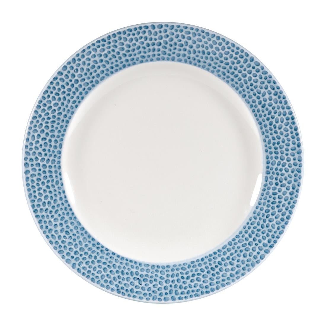 Churchill Isla Plates Ocean Blue 210mm (12 Pack)
