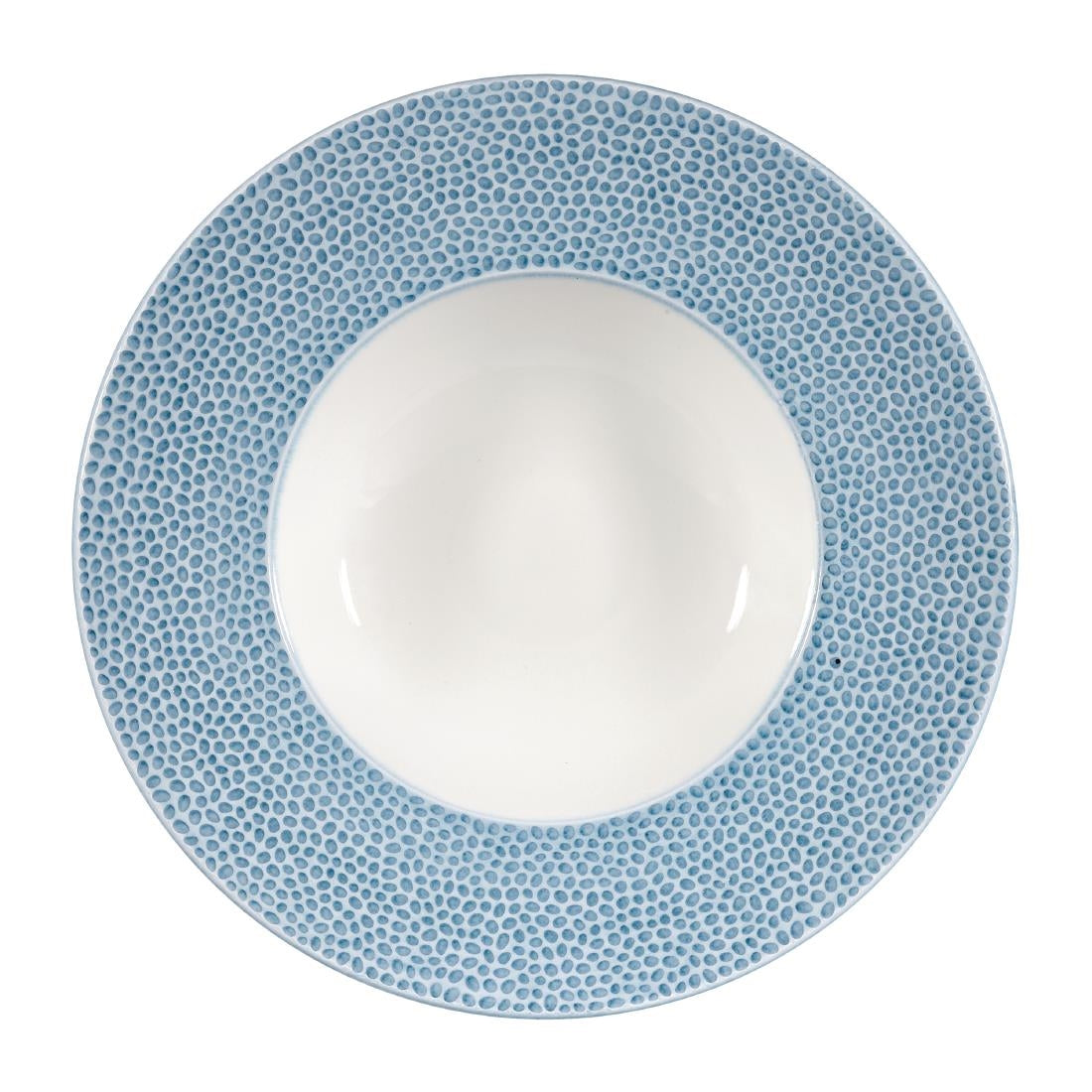 Churchill Isla Wide Rim Bowls Ocean Blue 240mm (12 Pack)