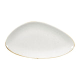 Churchill Stonecast Triangular Plates Barley White 355mm (Pack of 6)