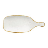 Churchill Stonecast Handled Paddles Barley White 284mm (Pack of 6)