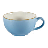 Churchill Stonecast Cappuccino Cups Cornflower Blue 227ml 8oz (12 Pack)
