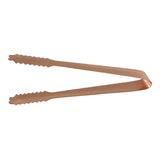 Beaumont Stainless Steel Ice Tongs Copper Plated 7''