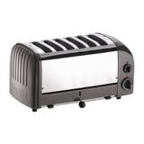 Dualit 6 Slice Vario Toaster Charcoal 60156