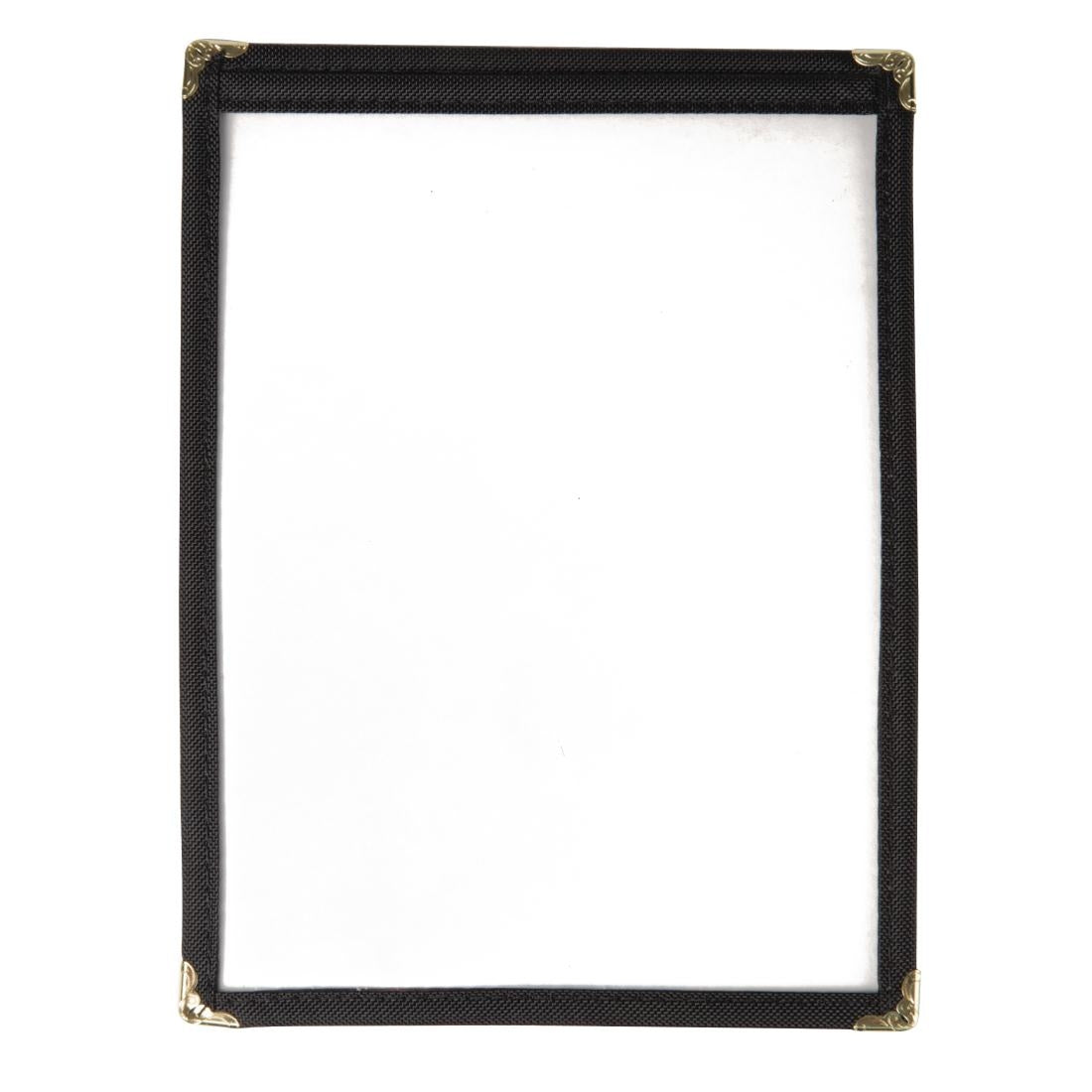 Olympia American Style Menu Cover Black A5