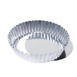 Deep Fluted Quiche Tin With Removable Base 10cm