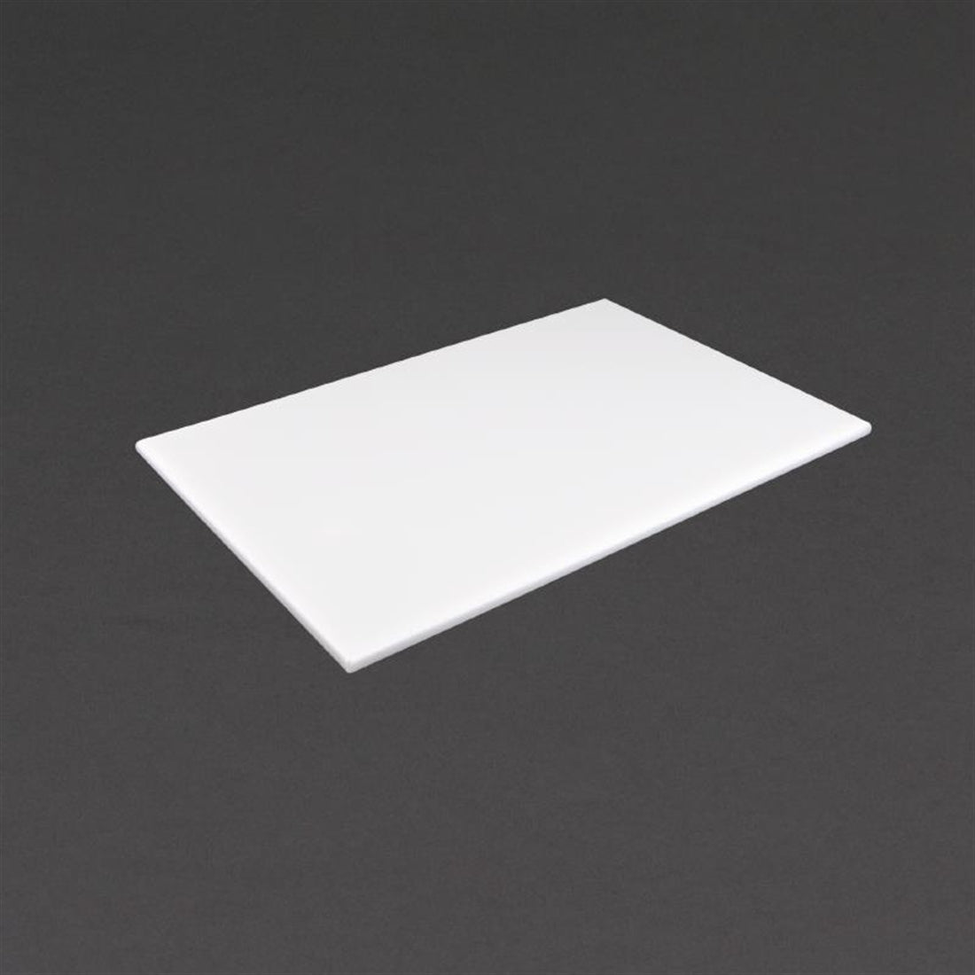 Hygiplas High Density Antibacterial White Chopping Board 455x305x12mm