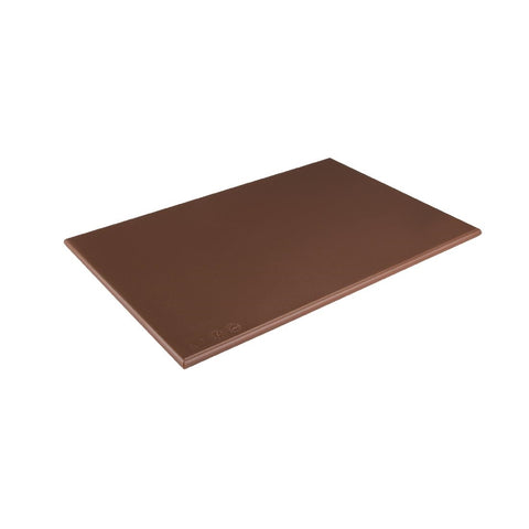 Hygiplas Anti Microbial High Density Brown Chopping Board