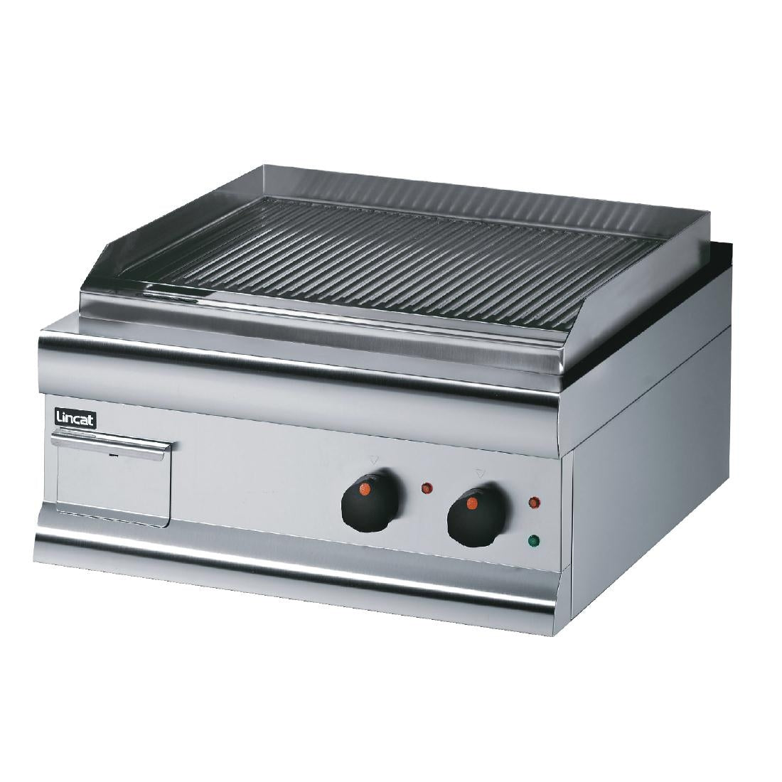 Lincat Silverlink 600 Ribbed Dual Zone Electric Griddle GS6/TFR