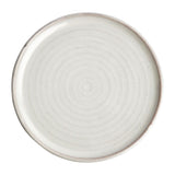 Olympia Canvas Small Rim Round Plate Murano White 265mm (Pack of 6)