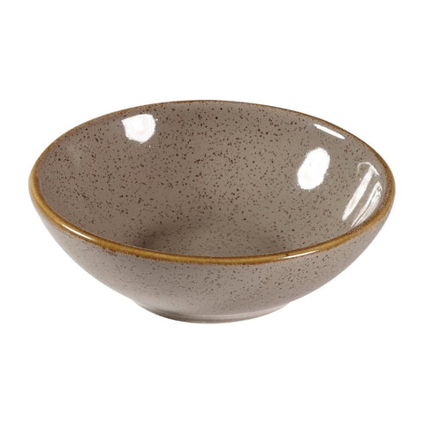 Churchill Stonecast Shallow Bowls Grey 7oz 116mm (Pack of 12)