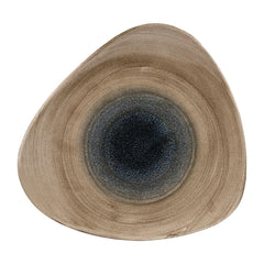 Churchill Stonecast Aqueous Triangular Plates Bayou Taupe 265mm (12 Pack)