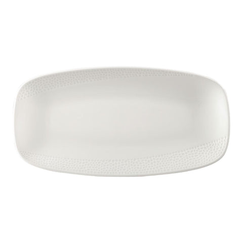 Churchill Isla Oblong Plates White 150 x 295mm (Pack of 12)