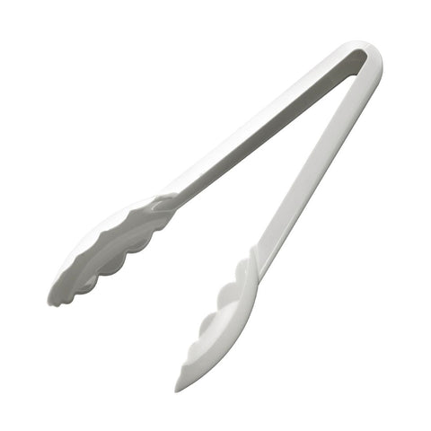 Matfer Exoglass Tongs White 9Ins