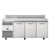 True 3 Door Counter Fridge TCR1-3