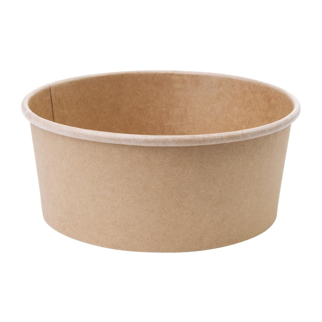 Fiesta Compostable Round Kraft Salad Bowls 500ml / 18oz (Pack of 300)