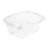 Faerch Fresco Three-Compartment Recyclable Deli Containers With Lid 750ml - 26oz