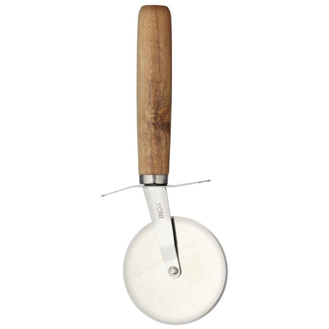 Kitchen Craft Italian Wood Handled Pizza Wheel 2.5Ins