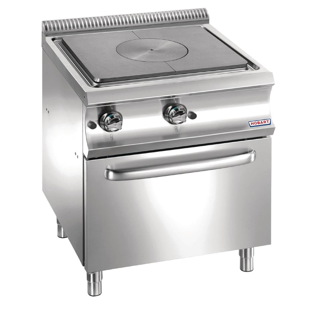 Hobart Ecomax Solid Top Oven Range HETPG77FG