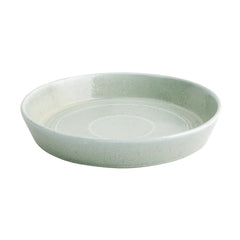 Olympia Cavolo Flat Round Bowls Spring Green 220mm (4 Pack)