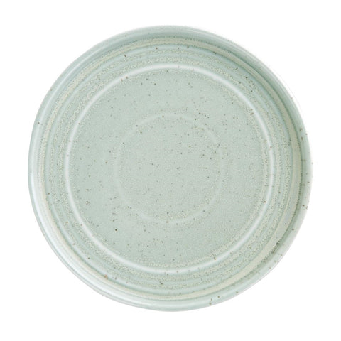 Olympia Cavolo Flat Round Plates Spring Green 180mm (Pack of 6)