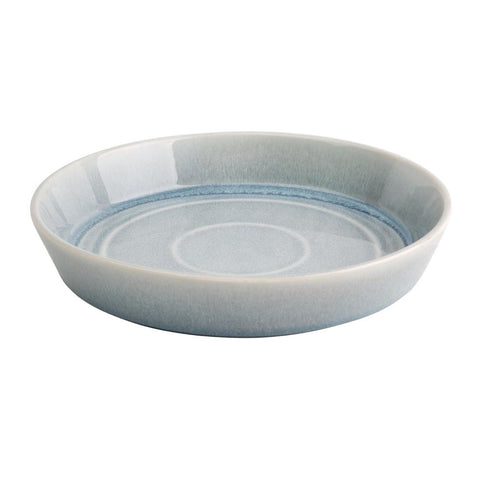 Olympia Cavolo Flat Round Bowls Ice Blue 220mm (Pack of 4)