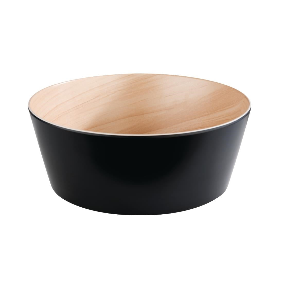 APS Frida Bowl Wood & Black 265(¯)mm 3.4Ltr