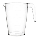 Kristallon Polycarbonate Stacking Jug 1ltr