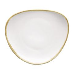 Olympia Kiln Triangular Plates Chalk 165mm (6 Pack)