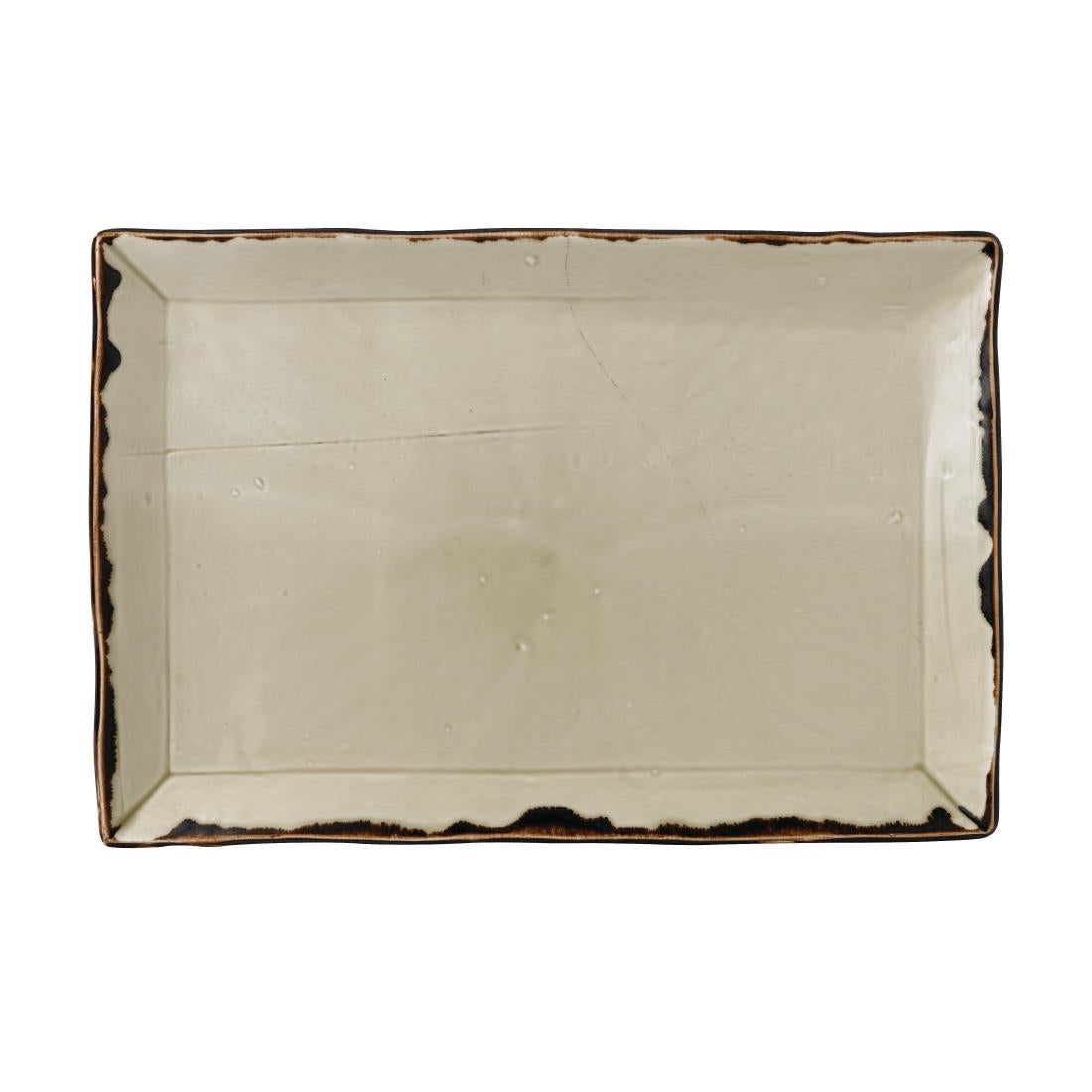 Dudson Harvest Rectangular Trays Linen 192 x 284mm (6 Pack)