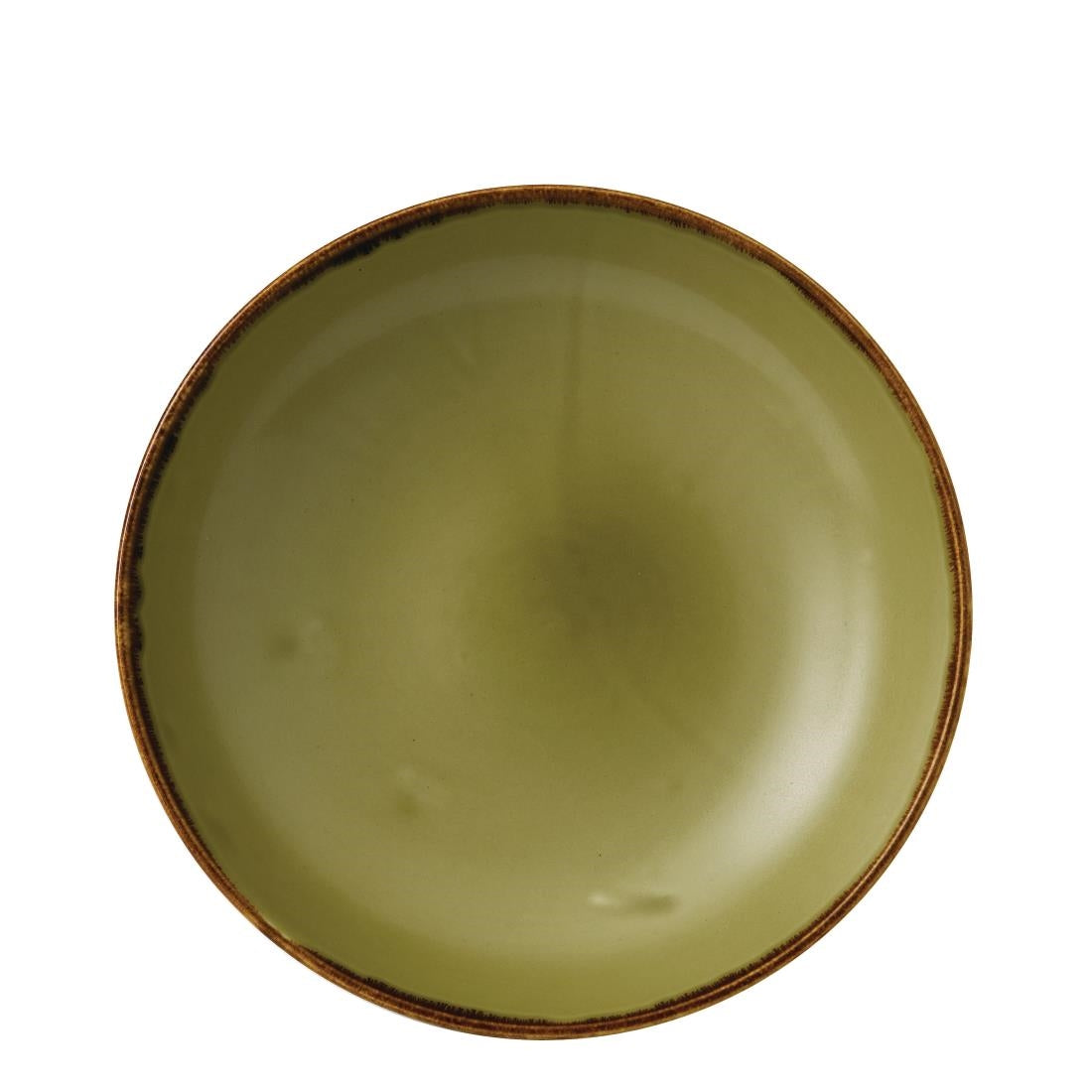 Dudson Harvest Evolve Coupe Bowls Green 182mm (12 Pack)