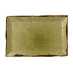 Dudson Harvest Rectangular Trays Green 230 x 336mm (6 Pack)
