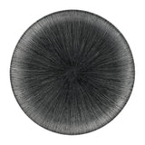 Churchill Studio Prints Agano Coupe Plates Black 260mm (12 Pack)