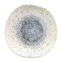 Churchill Studio Prints Mineral Blue Centre Organic Round Plates 264mm (12 Pack)