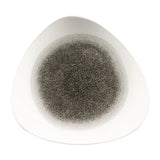 Churchill Studio Prints Raku Triangle Plates Quartz Black 311mm (6 Pack)