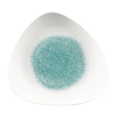 Churchill Studio Prints Raku Triangle Plates Jade Green 311mm (6 Pack)