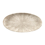 Churchill Studio Prints Stone Chefs Plates Agate Grey 347 x 173mm (6 Pack)