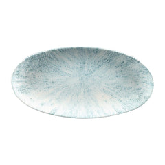 Churchill Studio Prints Stone Chefs Plates Aquamarine 299 x 150mm (12 Pack)