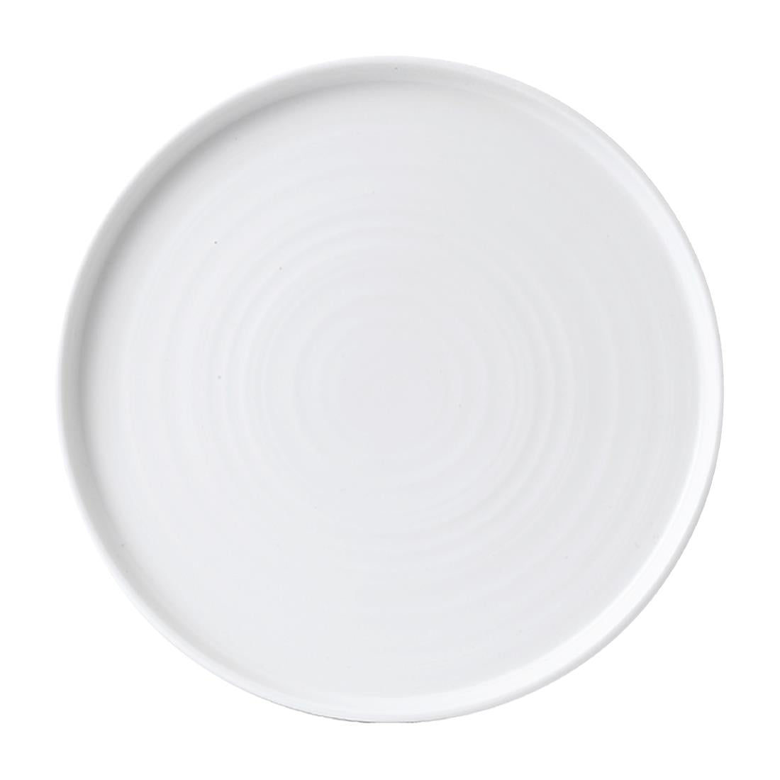 Churchill Chefs' Plates Walled Plates White 260mm (6 Pack)