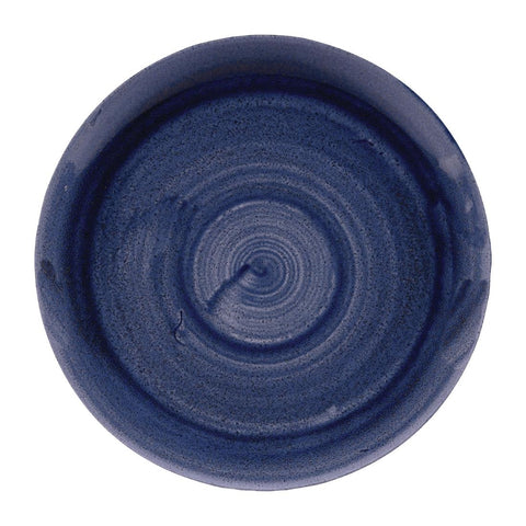 Churchill Stonecast Patina Coupe Plates Cobalt 288mm (Pack of 12)