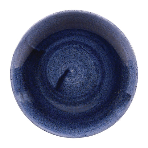 Churchill Stonecast Patina Coupe Plates Cobalt 165mm (Pack of 12)